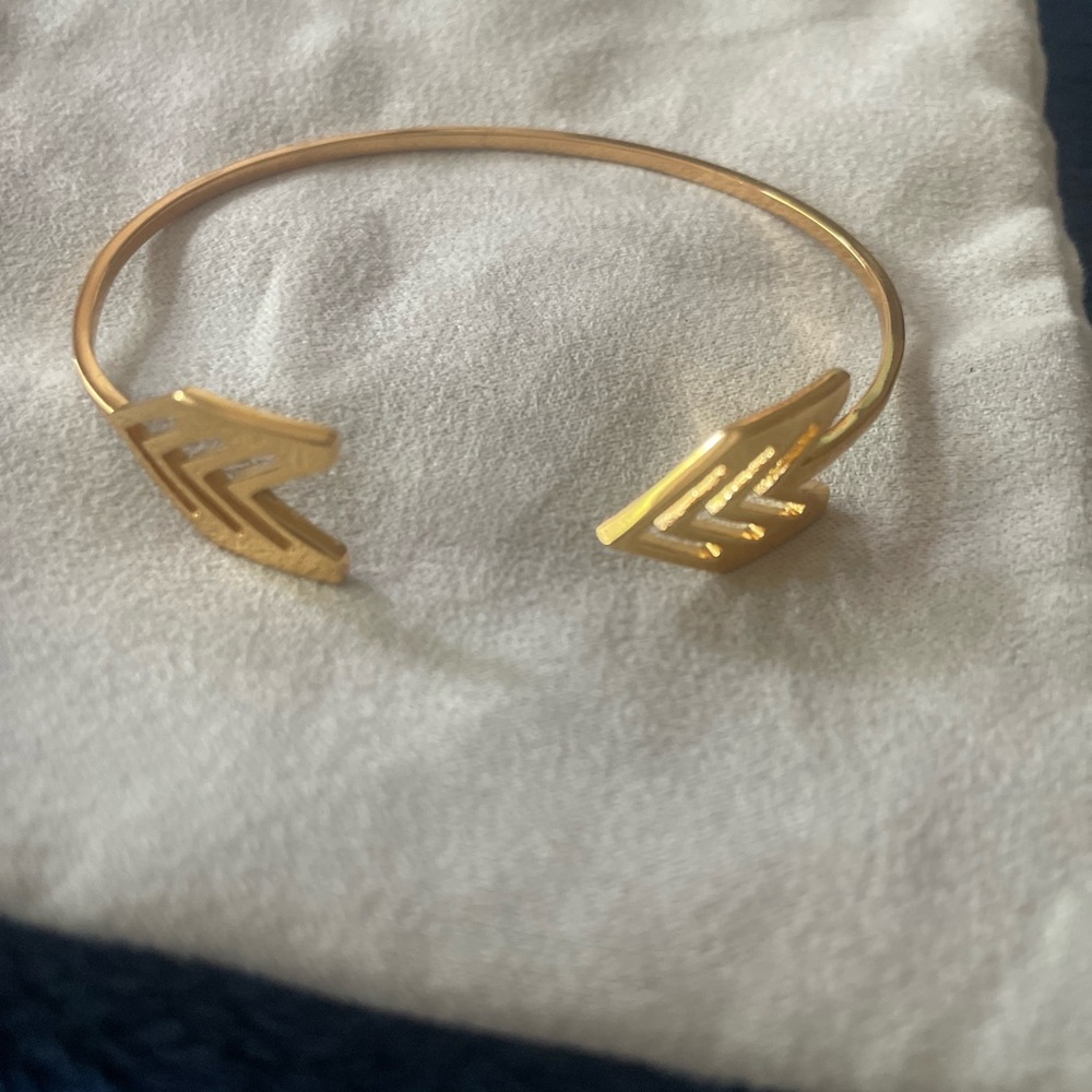 Gorjana gold plated cuff bracelet